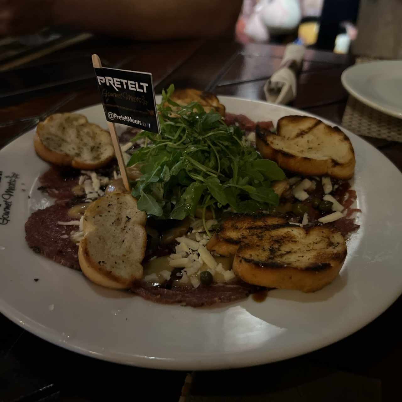 ENTRADAS - CARPACCIO DE RES