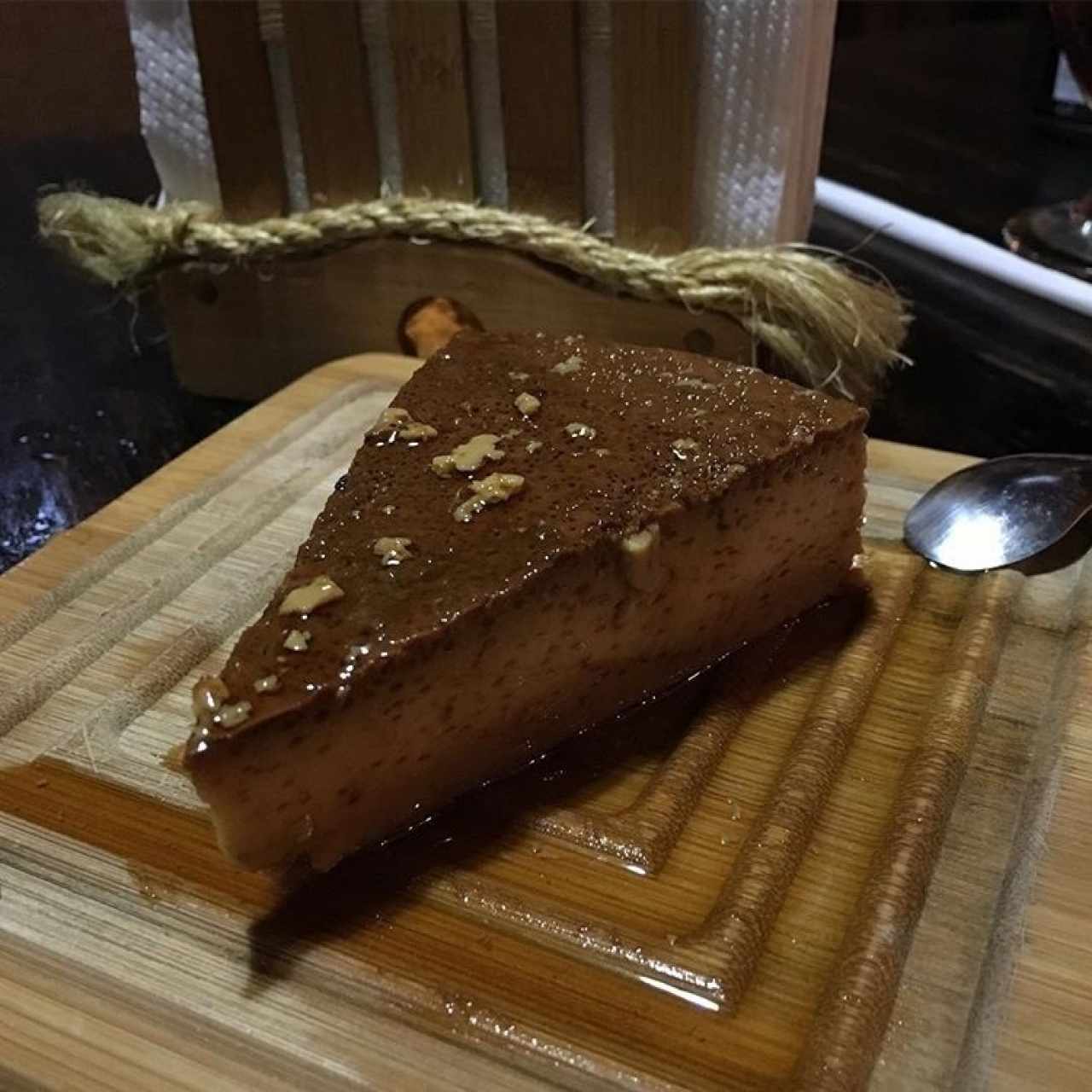 Flan de la casa