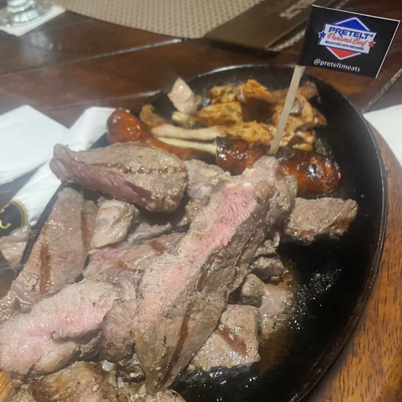PARRILLADA PANAMA BEEF (para 4 personas)