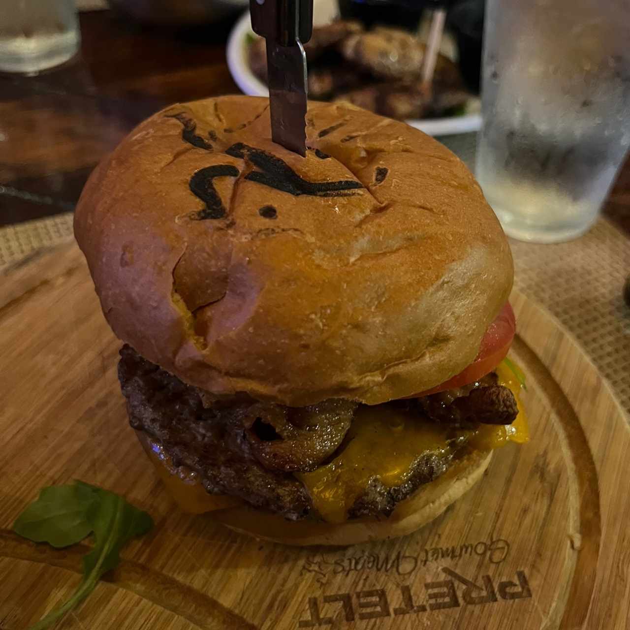 Orlys Burger Black Angus 7oz