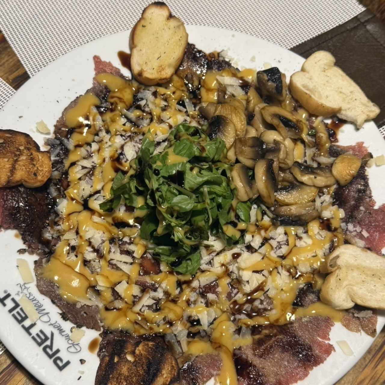ENTRADAS - CARPACCIO DE RES