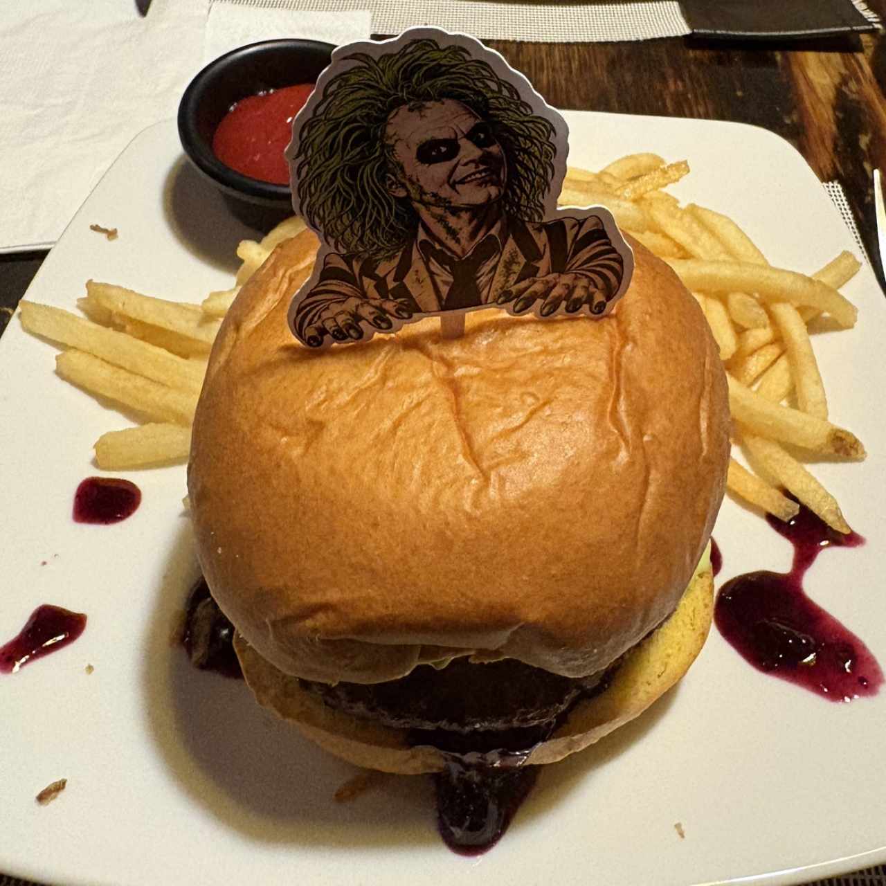 Hallowen burger
