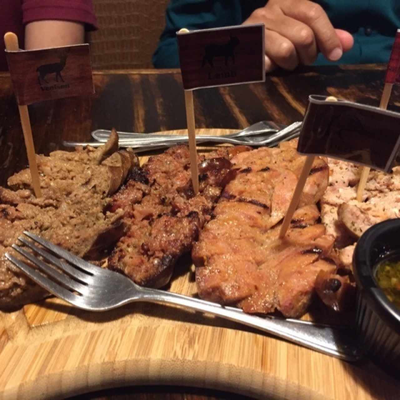 chorizo de pato venado conejo cordero