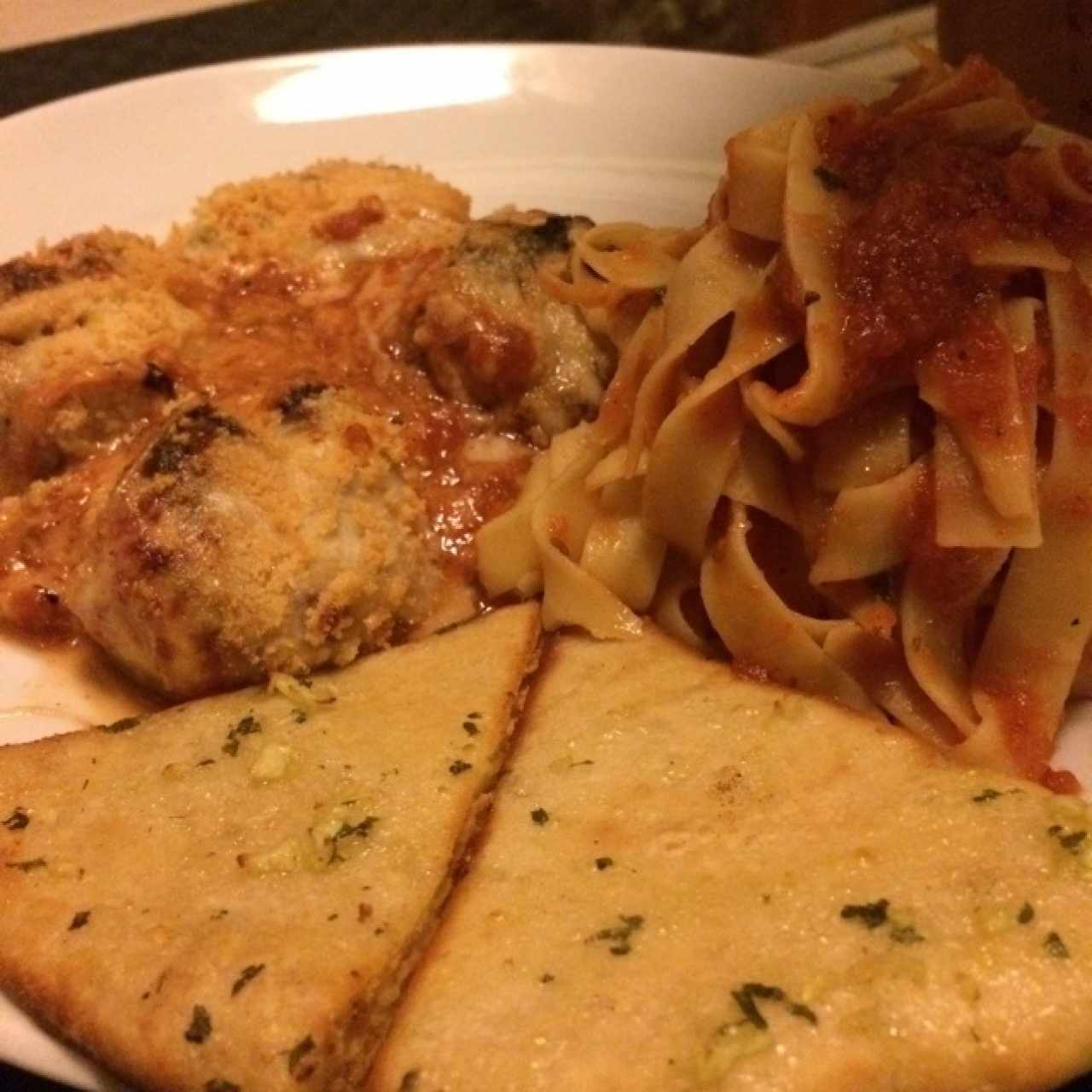 Pollo a la parmesana