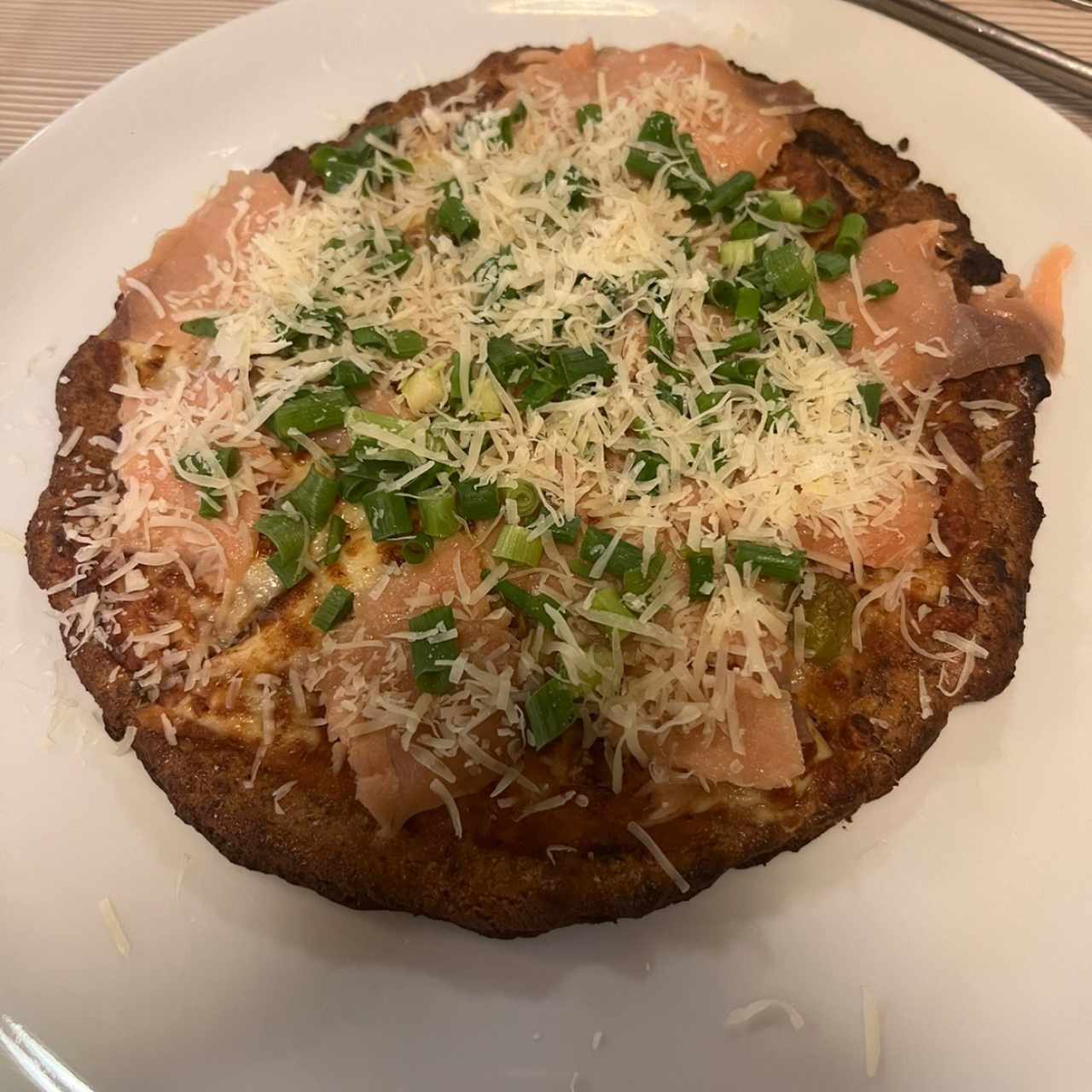 Pizza de Salmón Ahumado