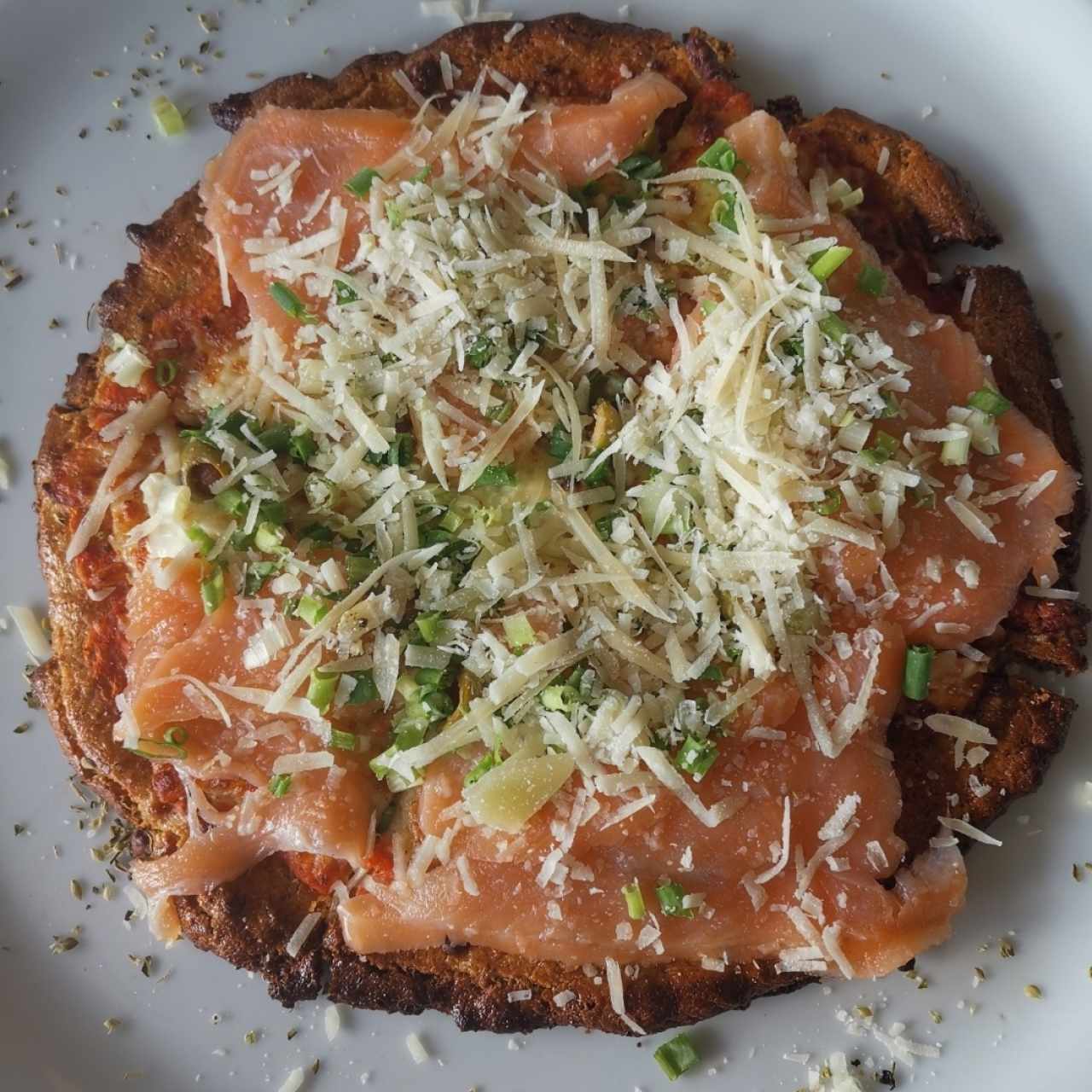 Pizza de Salmón Ahumado
