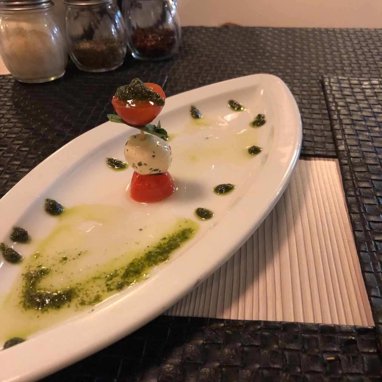 Burrata de entrada