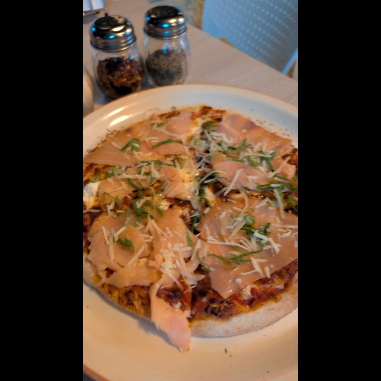 Pizza de Salmon Ahumado