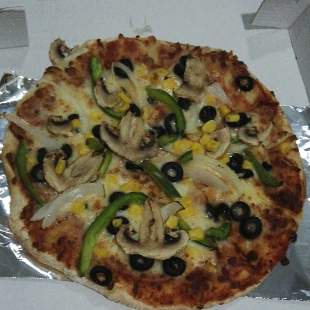 Pizza fusión - Veggies