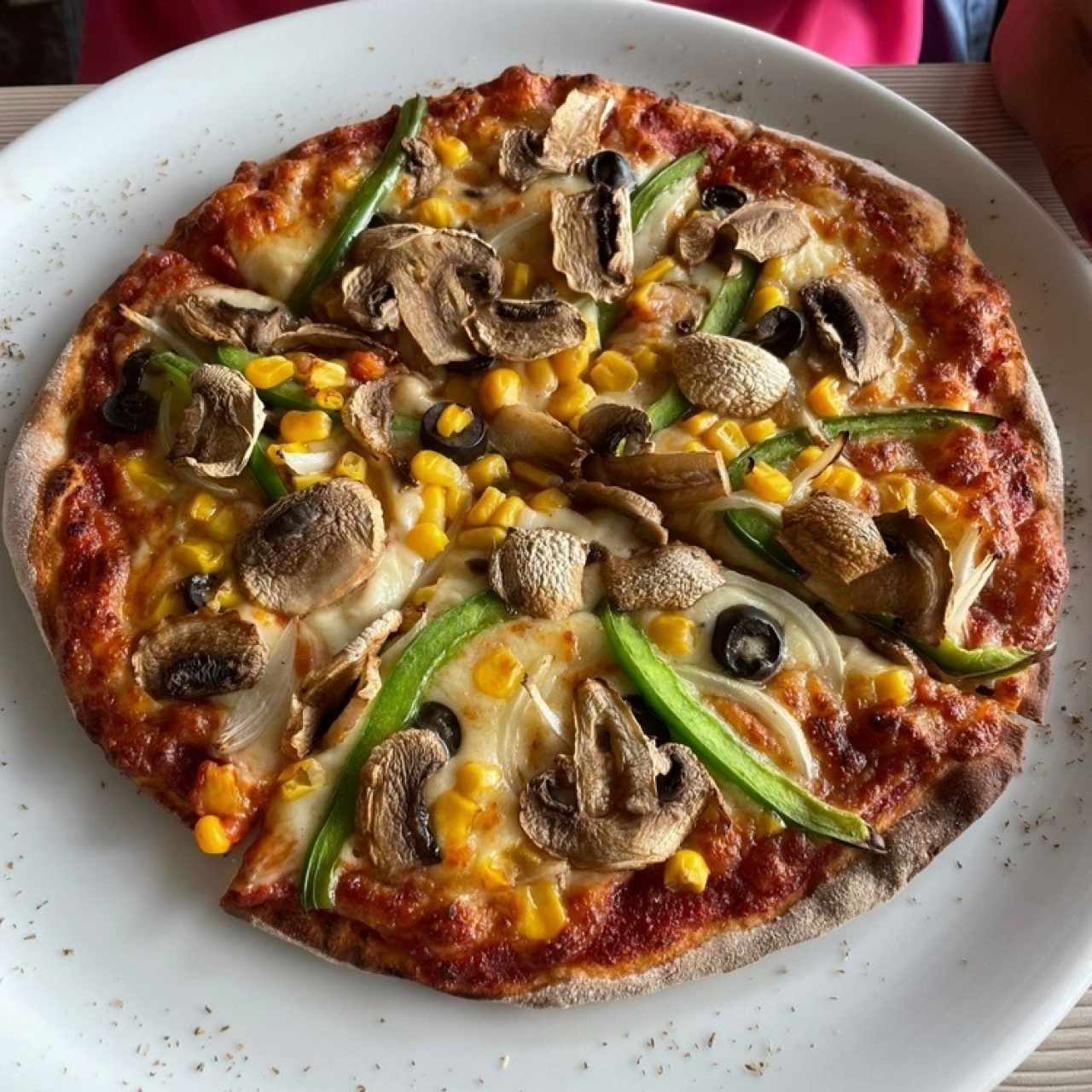 Pizza fusión - Veggies