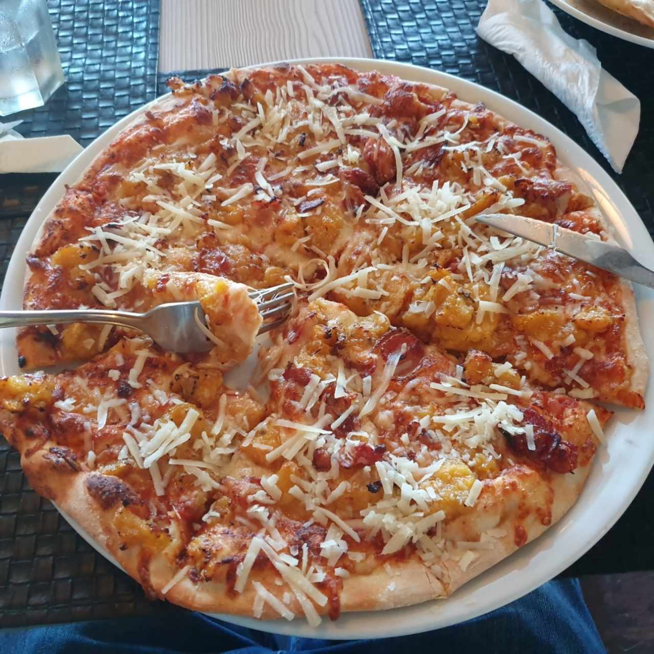 Pizza fusión - Dolce tentazione