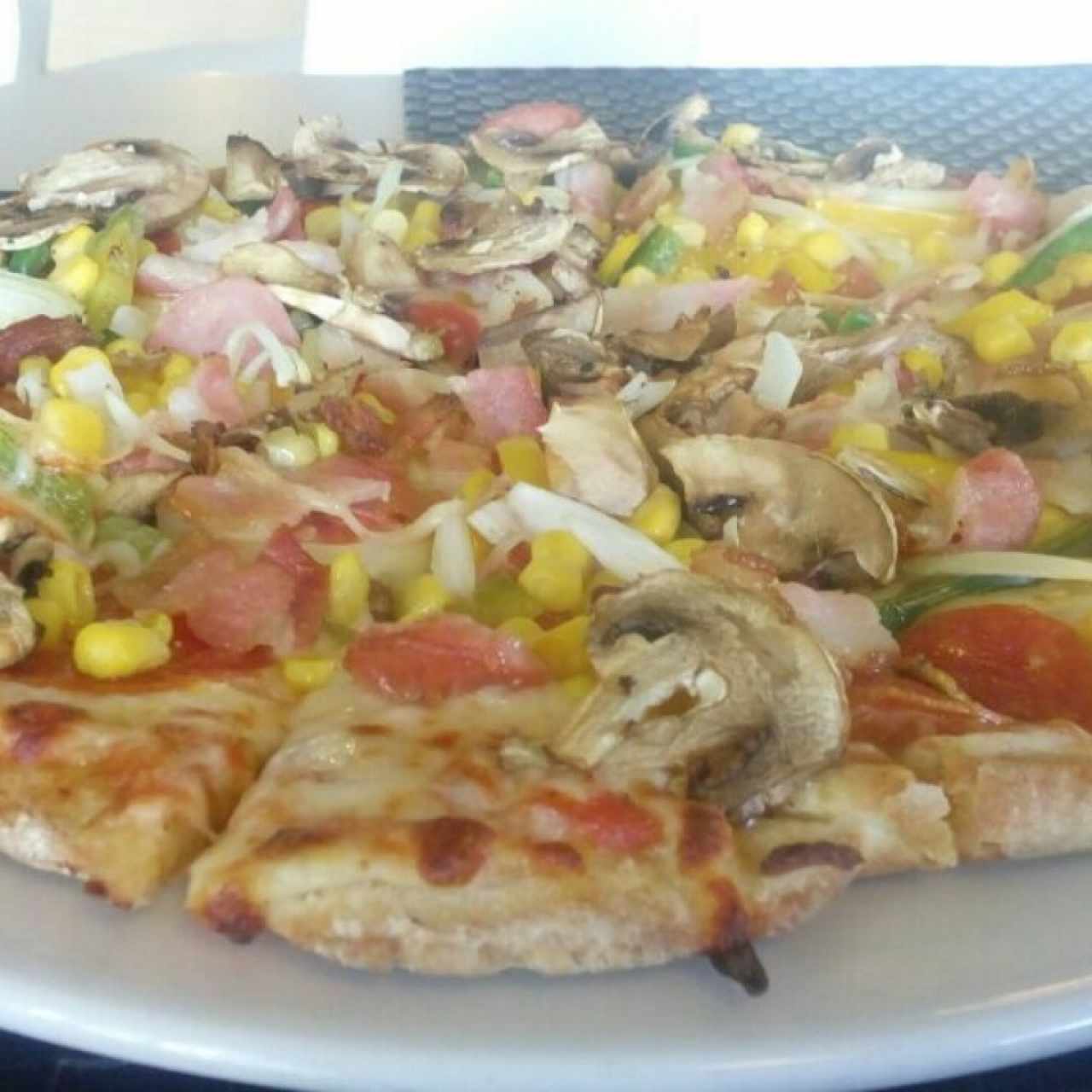 Pizza fusión - Meat & veggie