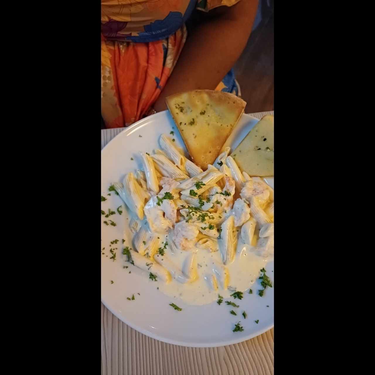 Camarones a la Crema