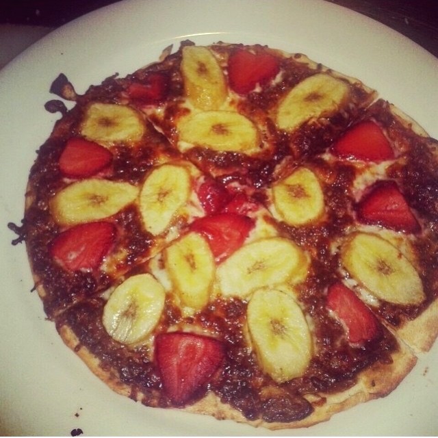 Pizza de nutella