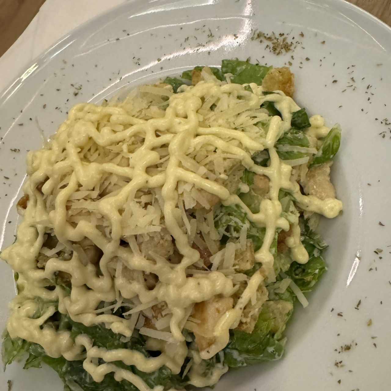 Ensalda Cesar con Pollo