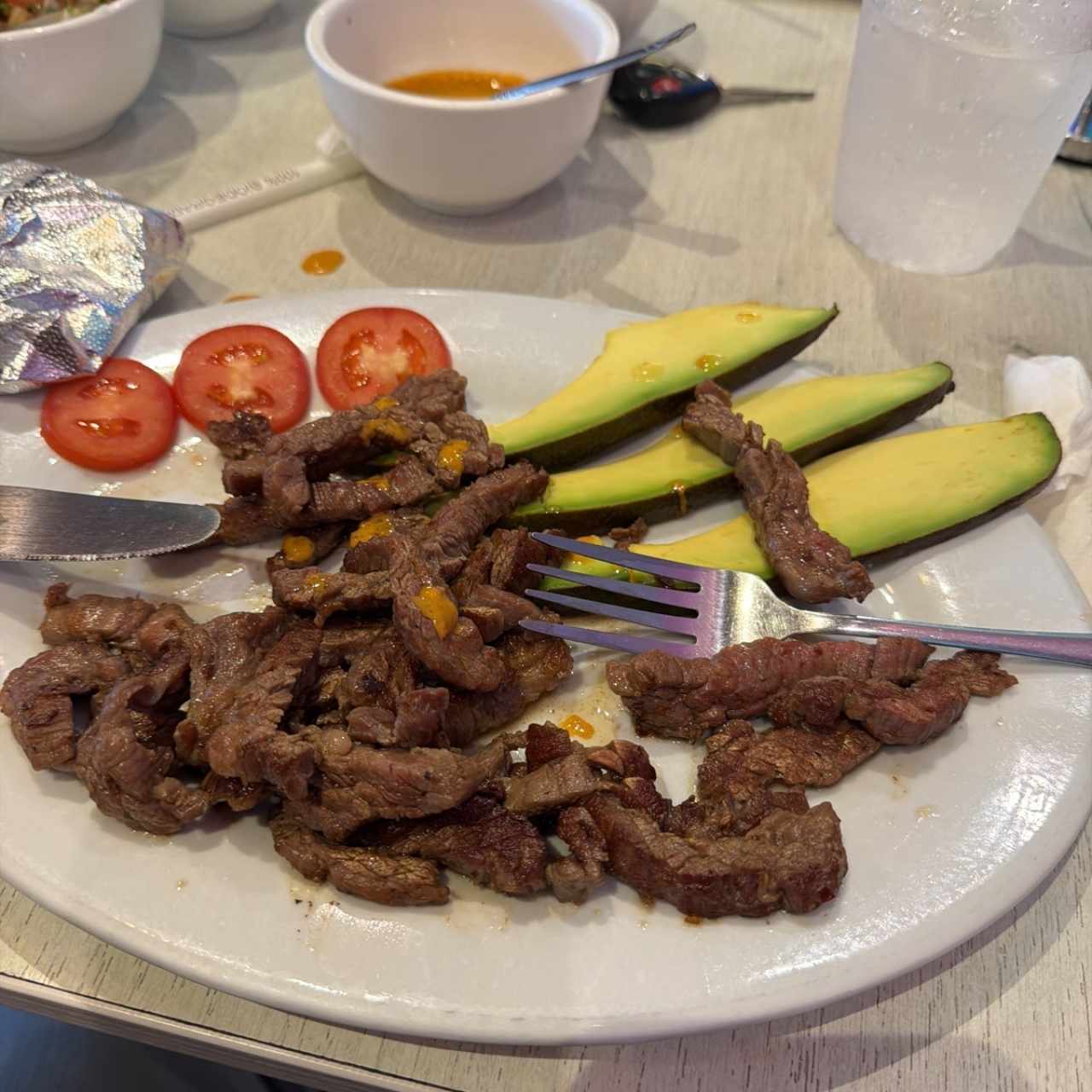 Papas Rellenas - Arrachera
