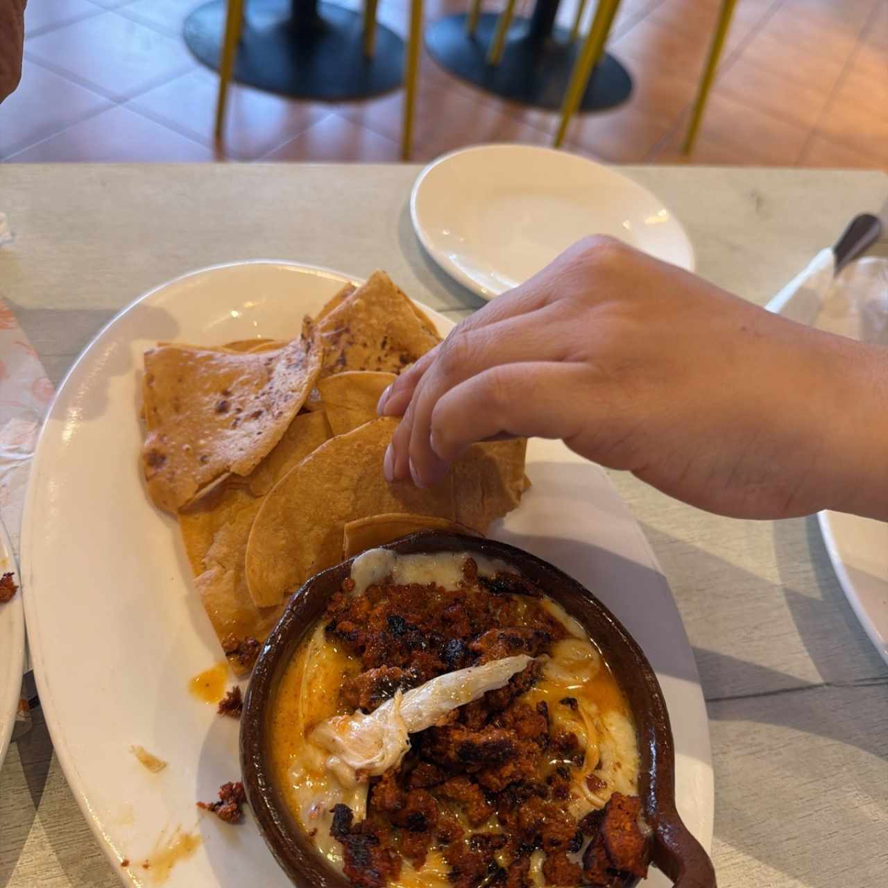 Entradas - Queso Fundido