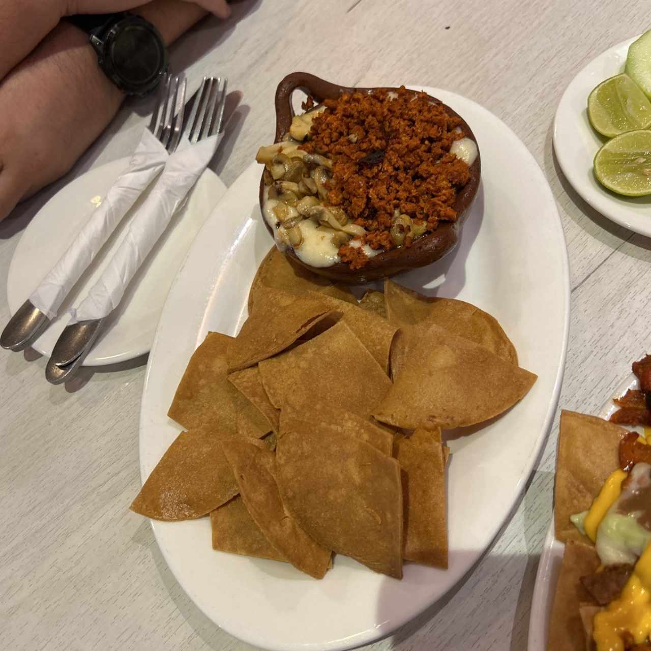 Entradas - Queso Fundido