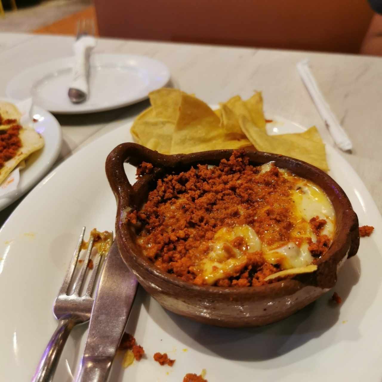 Entradas - Queso Fundido