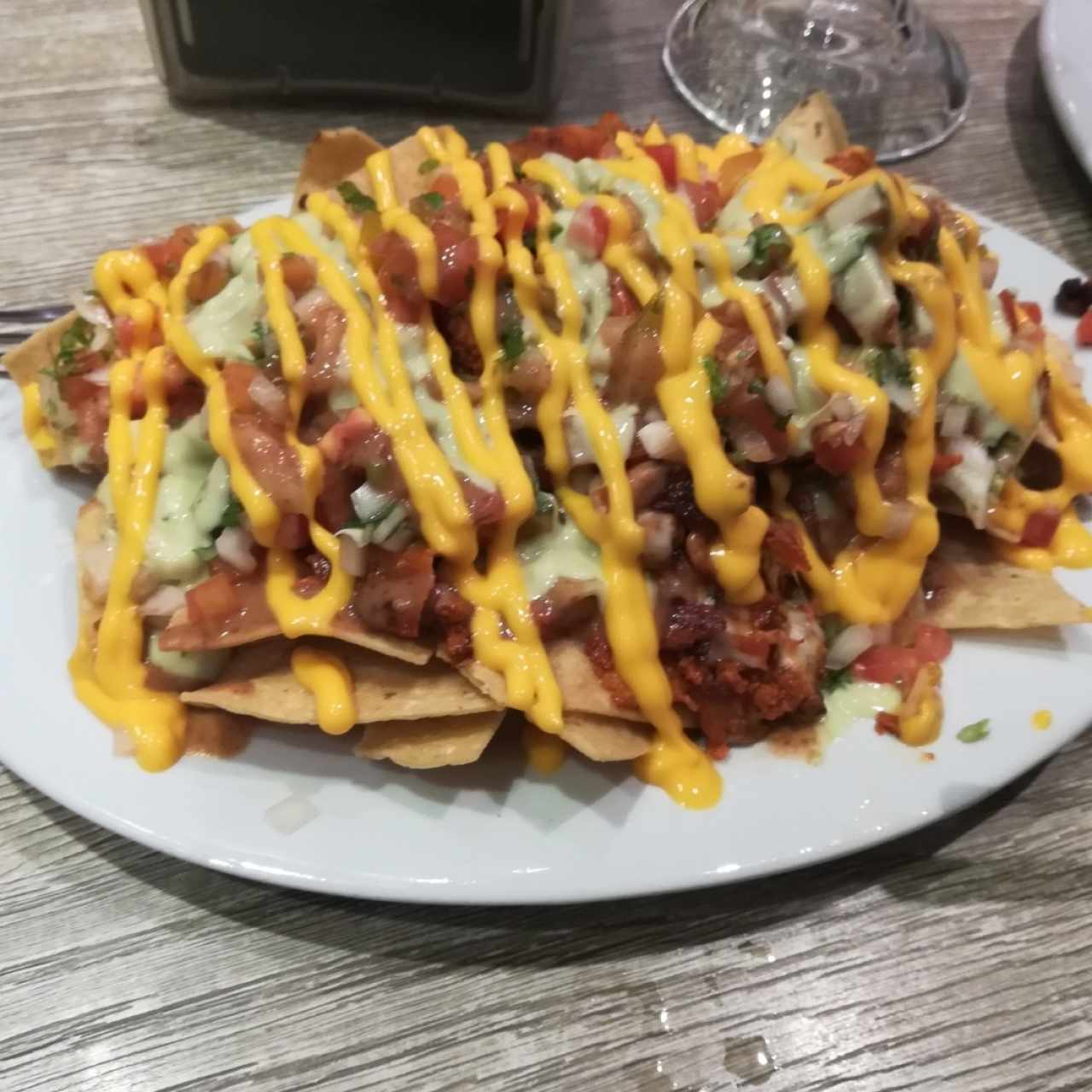 Nachos tarascos