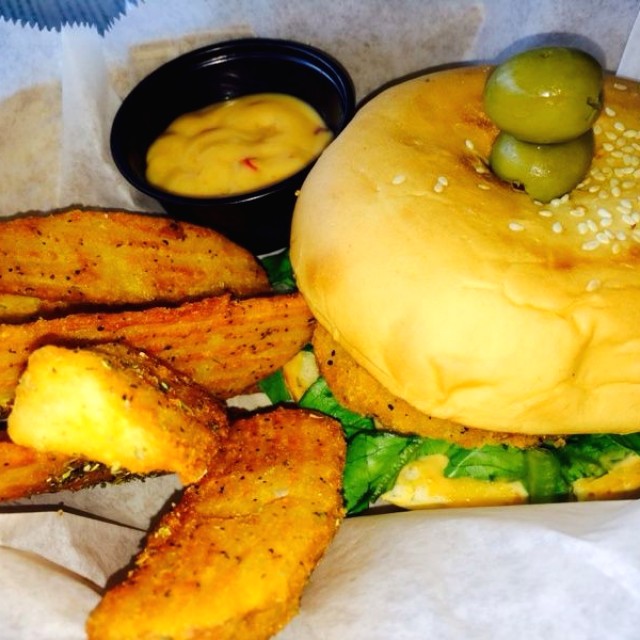 Chick Burger con Chick Potato