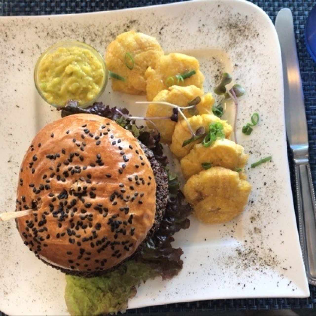 hamburger de quinoa 