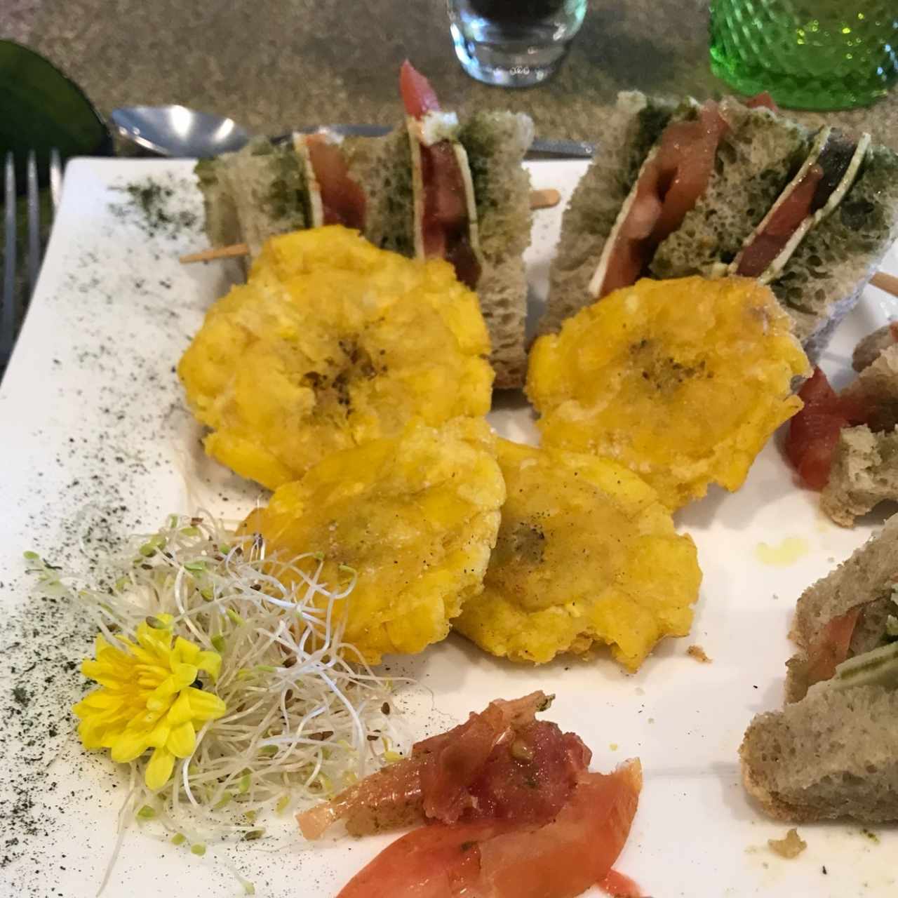 Emparedado italiano. 