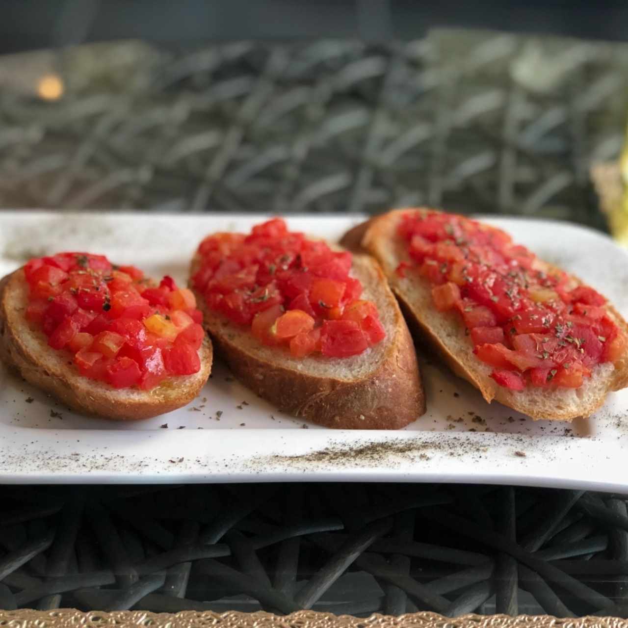 bruschetta de tomate