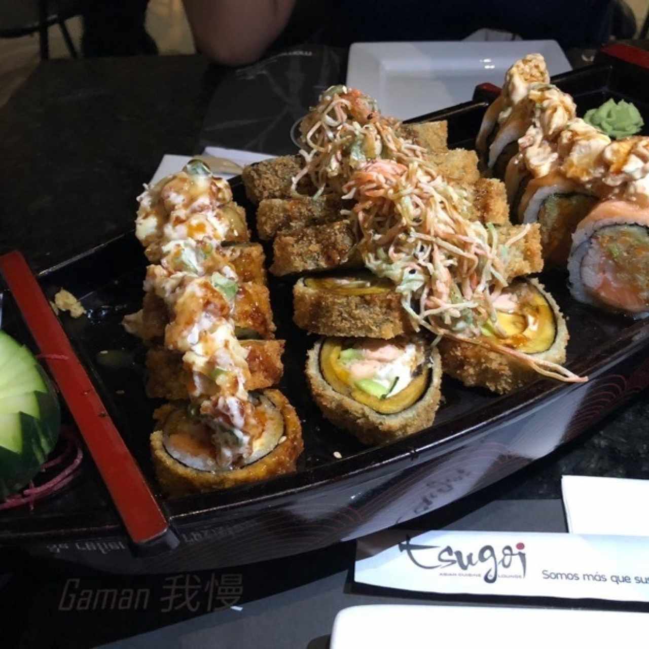 Combinación del nuevo PTY (10 unidades) + Kung fu panda (5 unidades) + Tsugoi (5 unidades)... ¡Una verdadera delicia! Completamente recomendado.