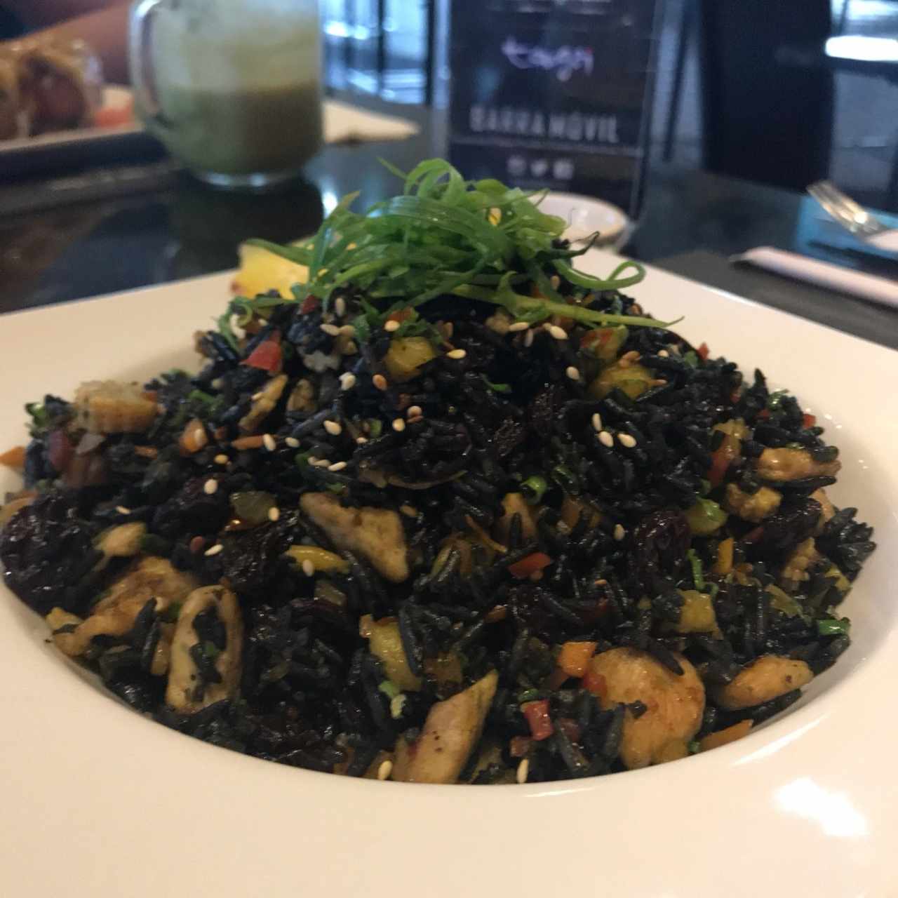 Thai - Arroz negro thai