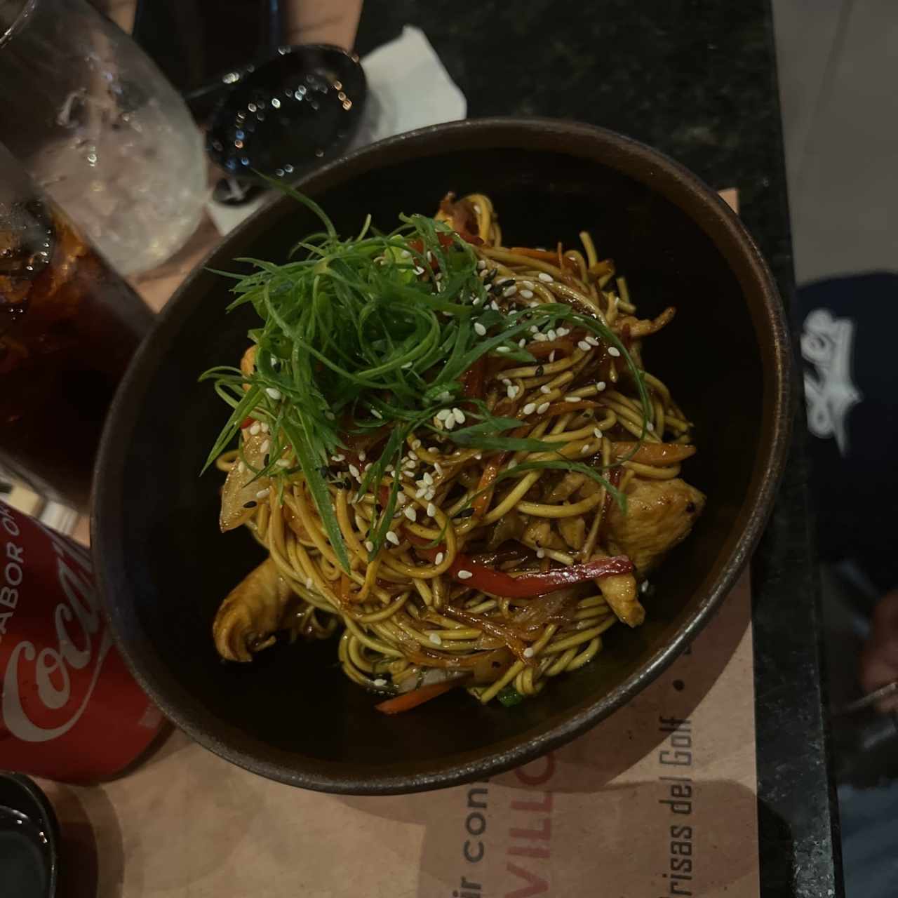 Yakisoba pollo