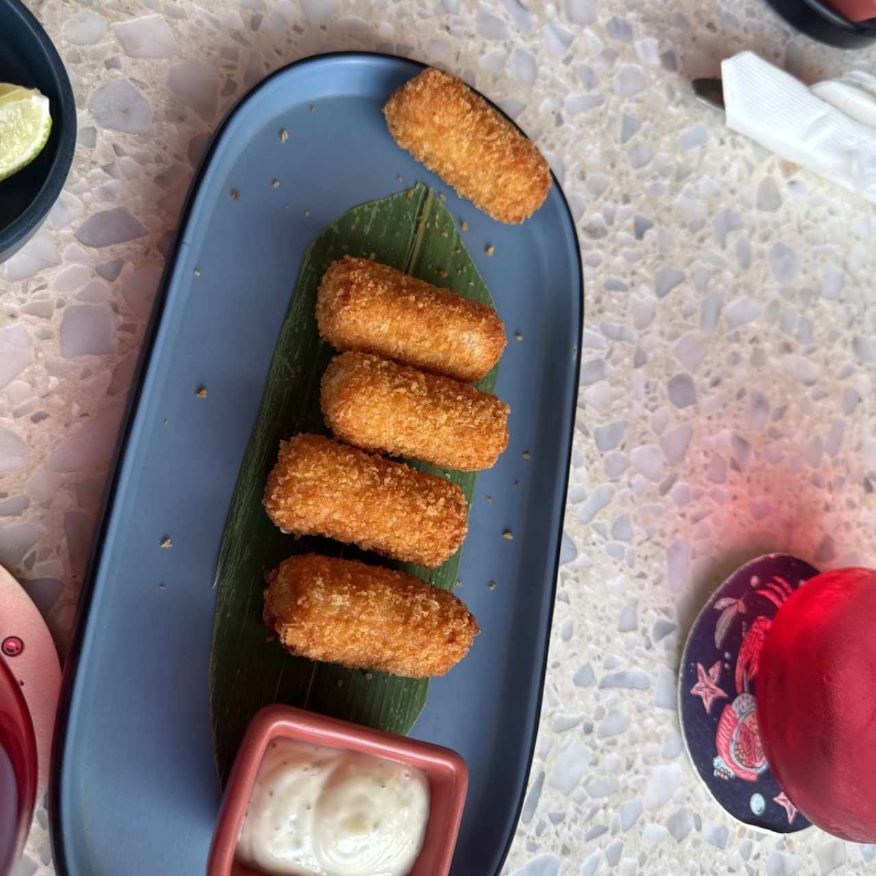 Entradas - Croqueta de Cangrejo
