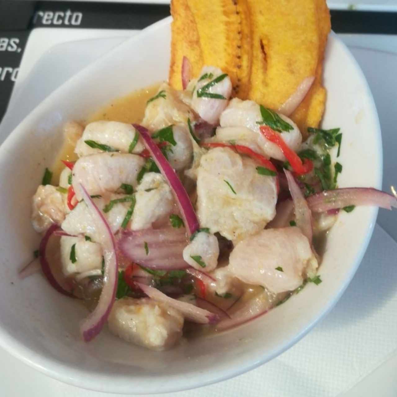 Ceviche de ají amarillo
