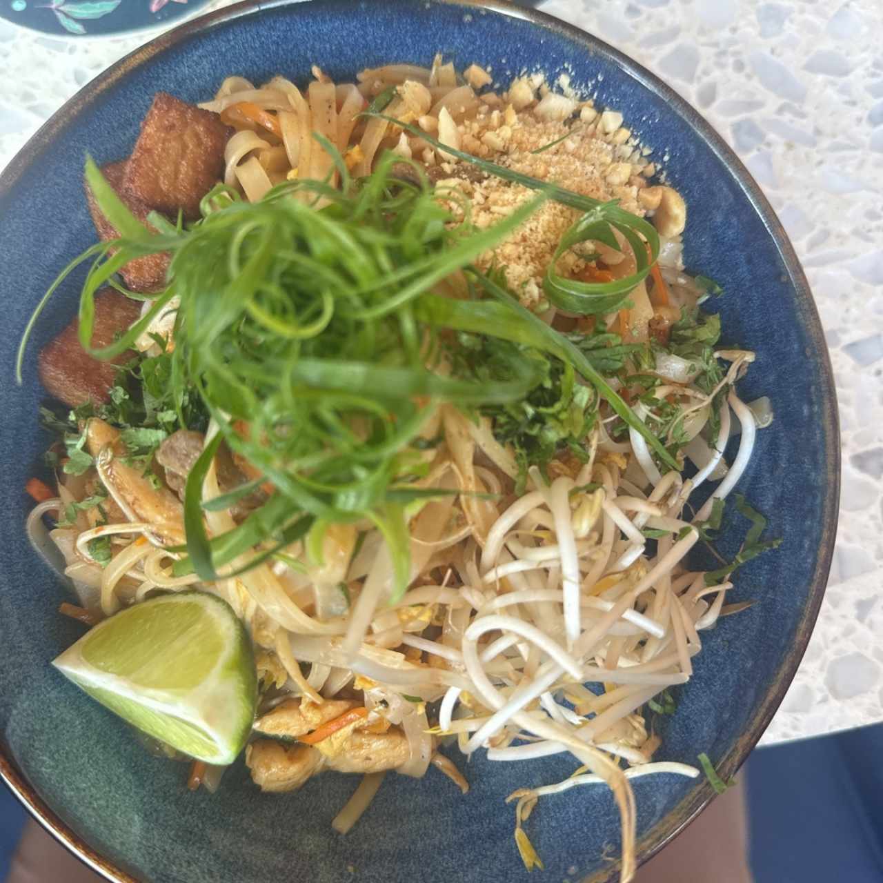 Pad Thai Mixto (pollo, filete y langostinos)