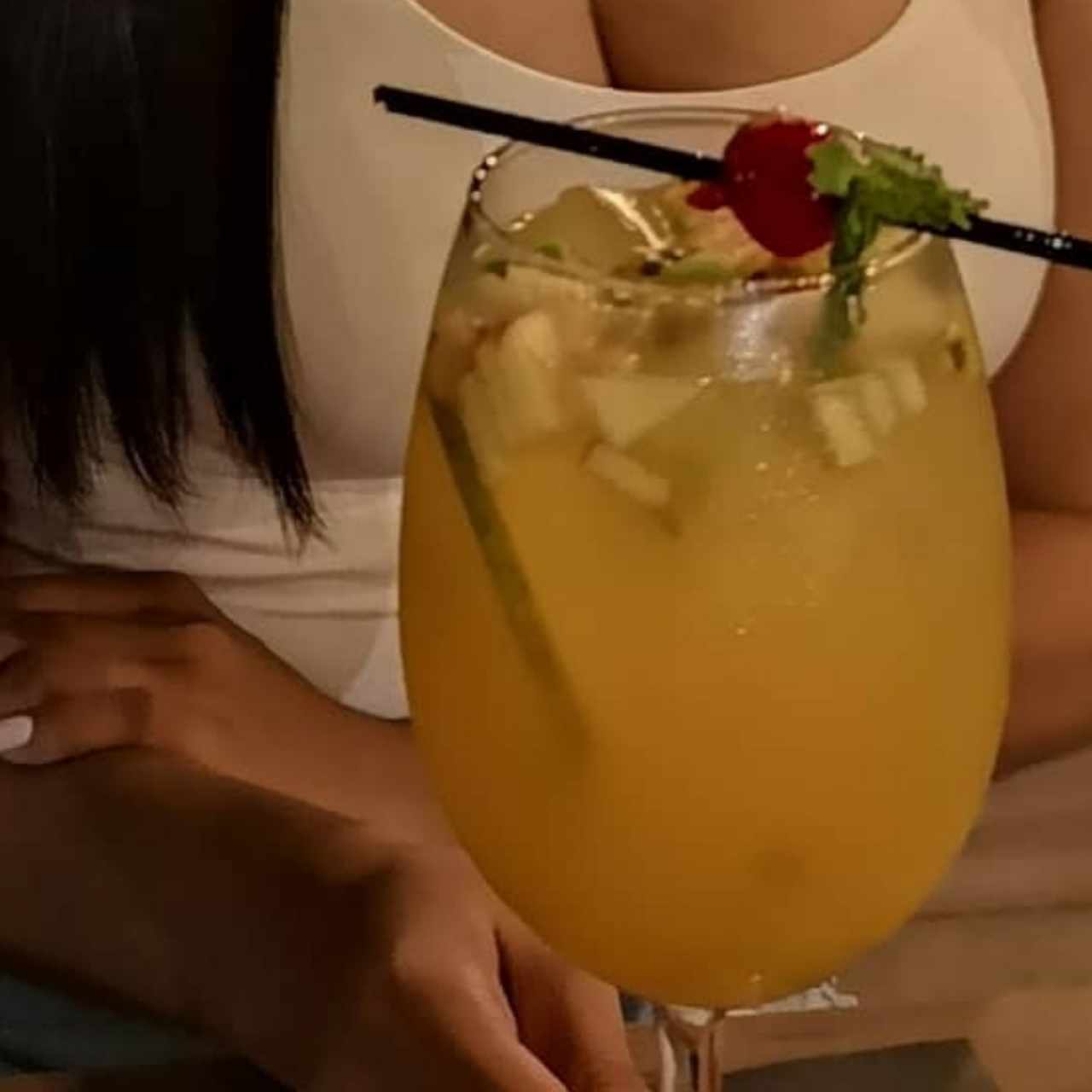 Sangría de maracuya 