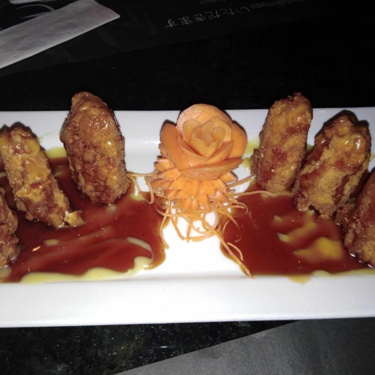 Entradas Calientes - Croqueta de Salmón