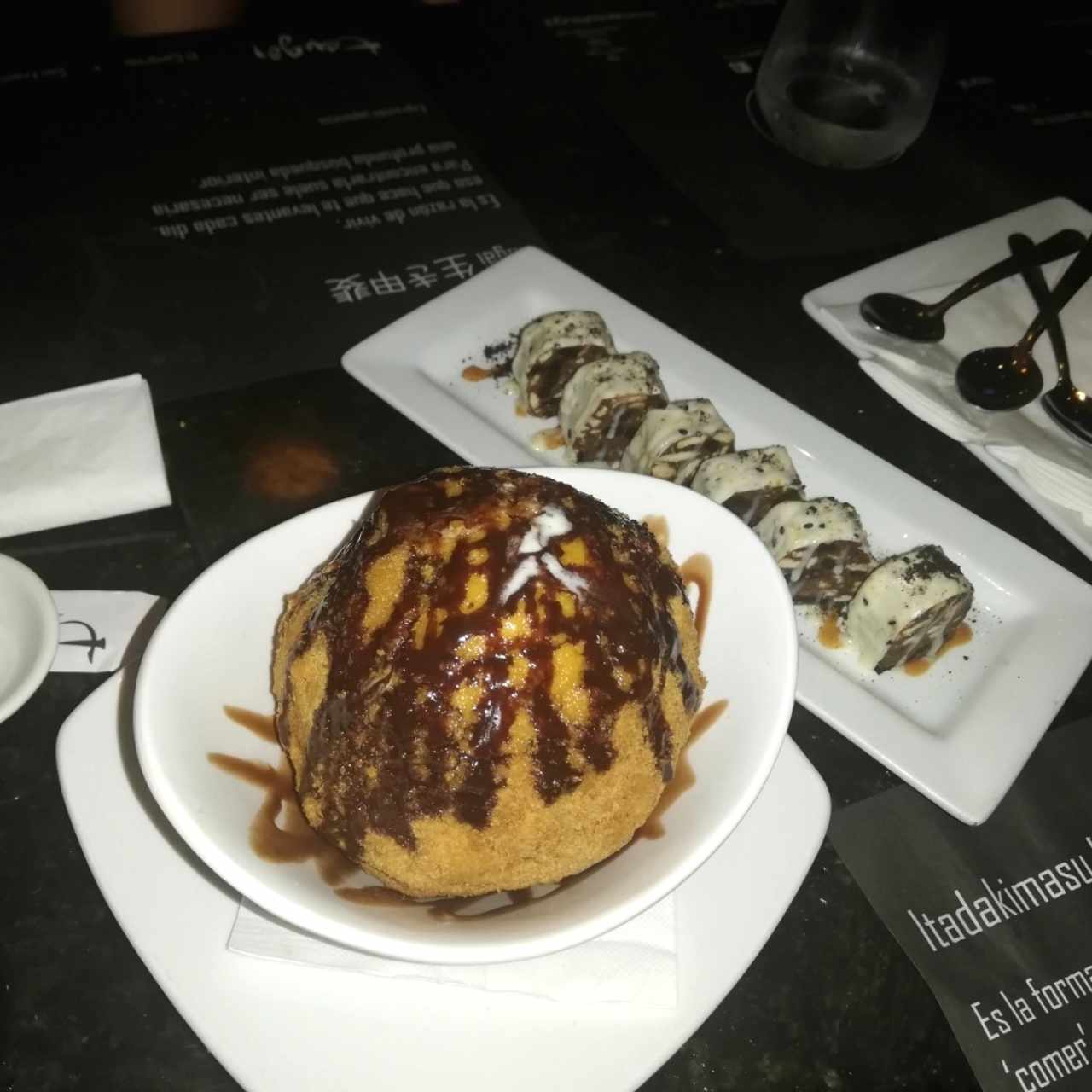 Postres - Helado Frito