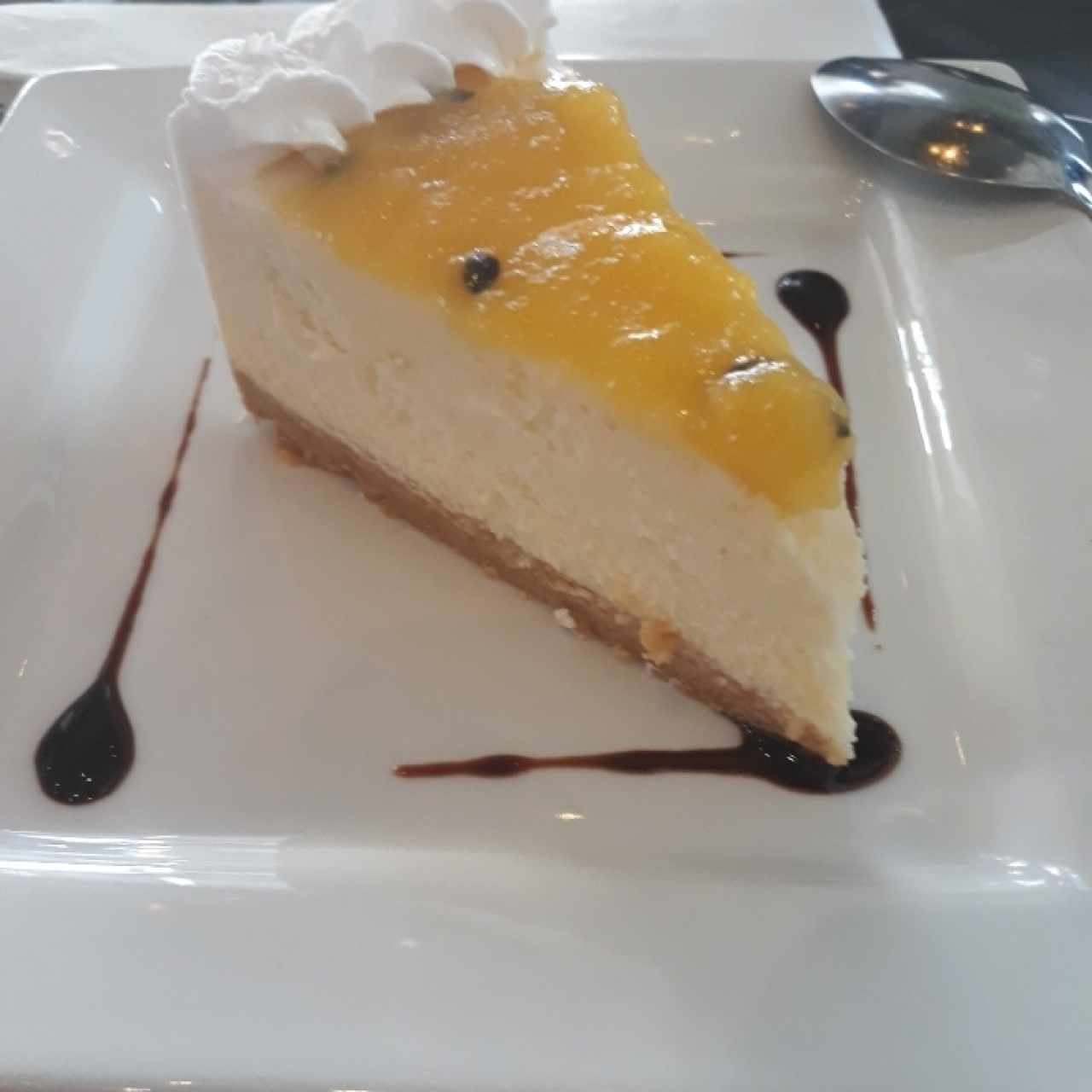 chesse cake de maracuyá 
