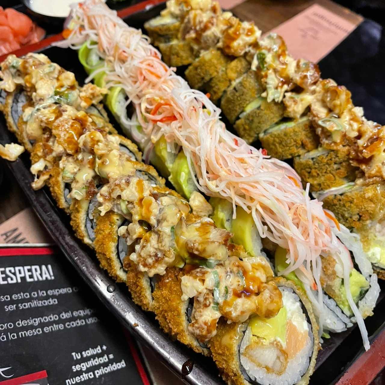 Kung fu panda / ceviche roll 
