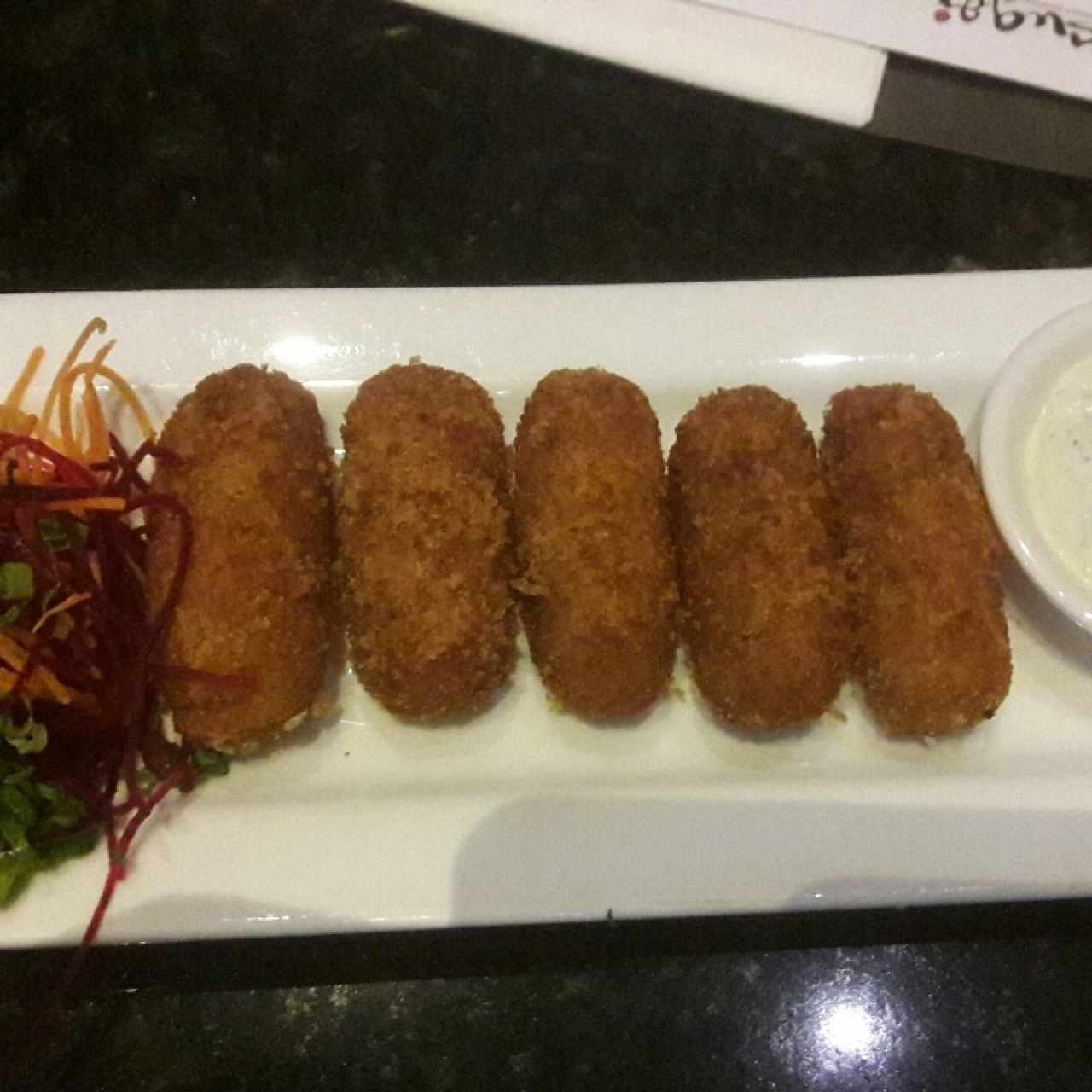 Croquetas de salmón
