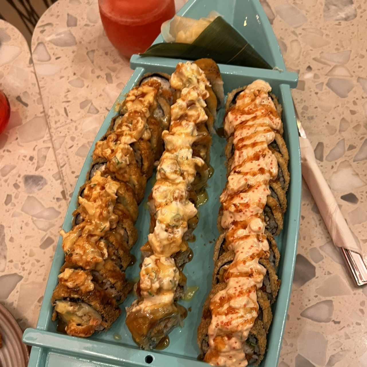 Roll de sushi