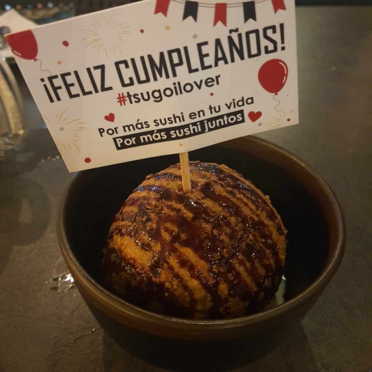 Postres - Helado Frito