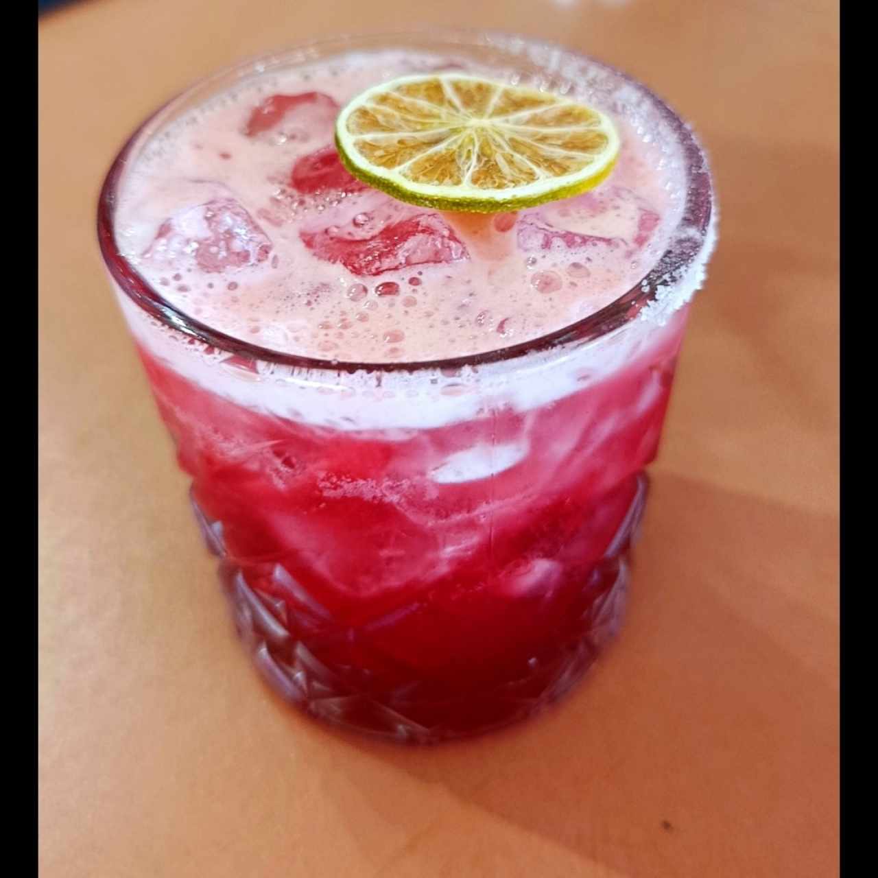 margarita de hibiscus 