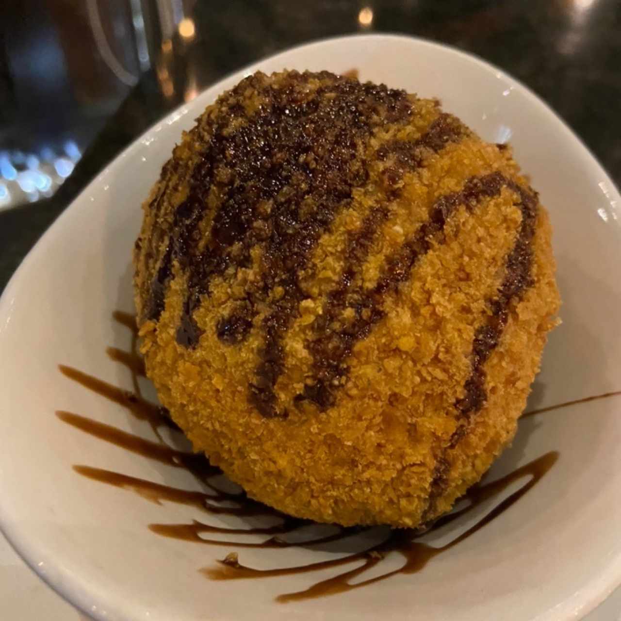 Postres - Helado Frito