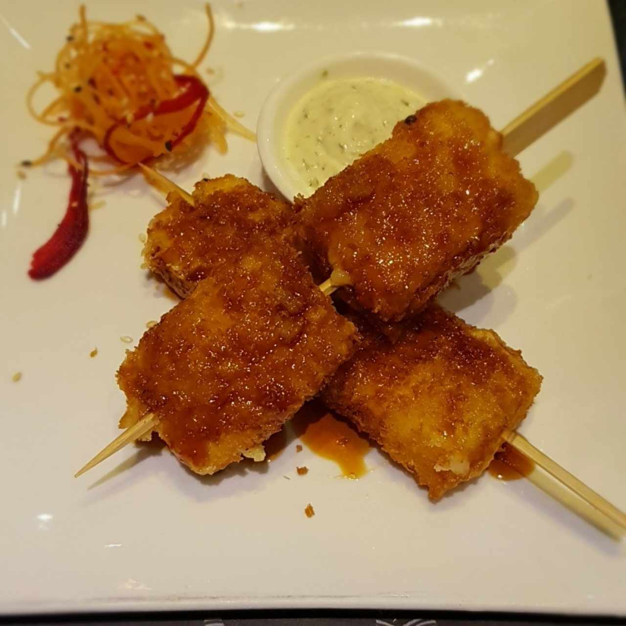 Brochetas - Queso