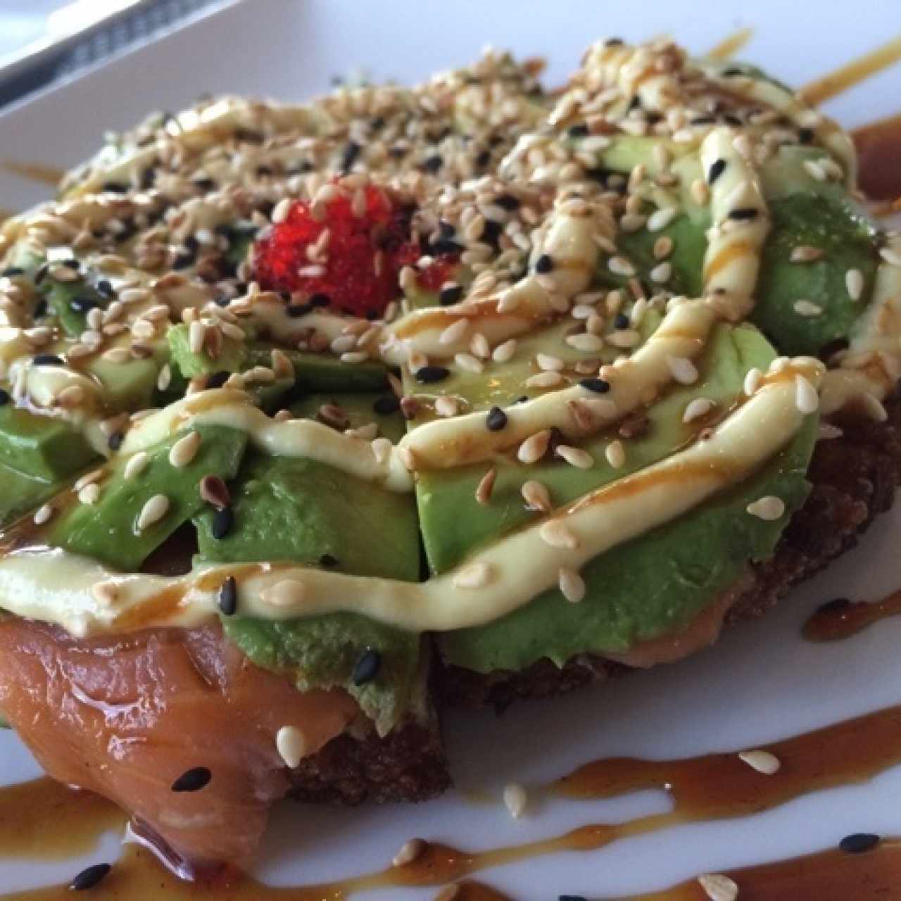 Entradas Calientes - Pizza japonesa