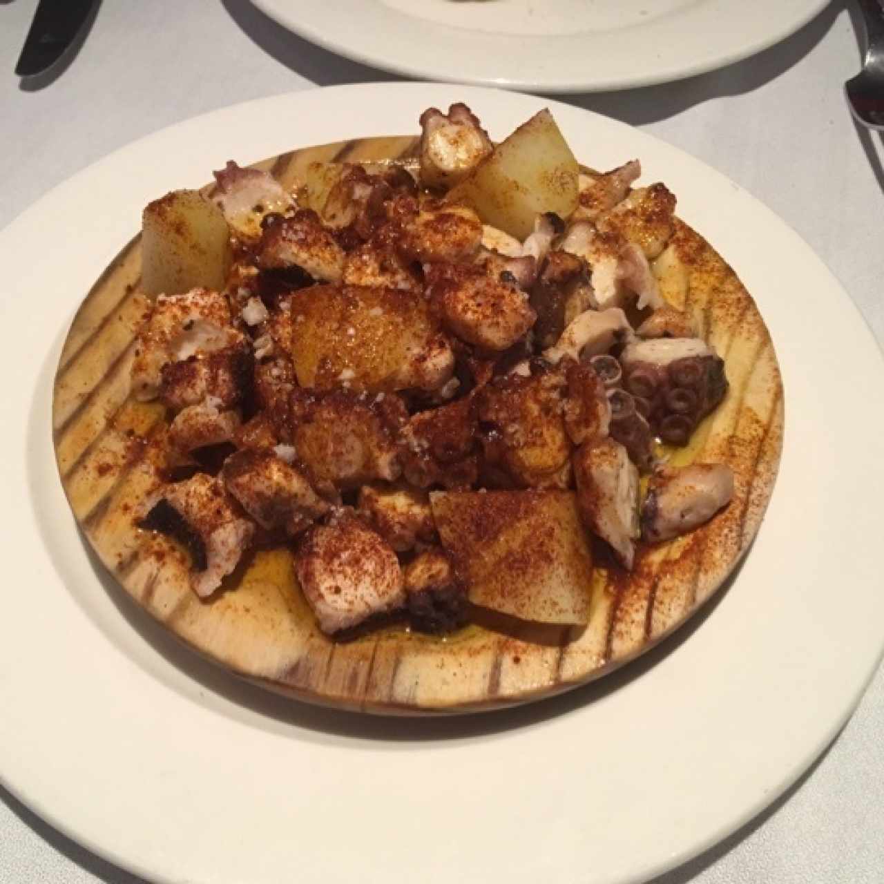 Pulpo a la gallega o plancha