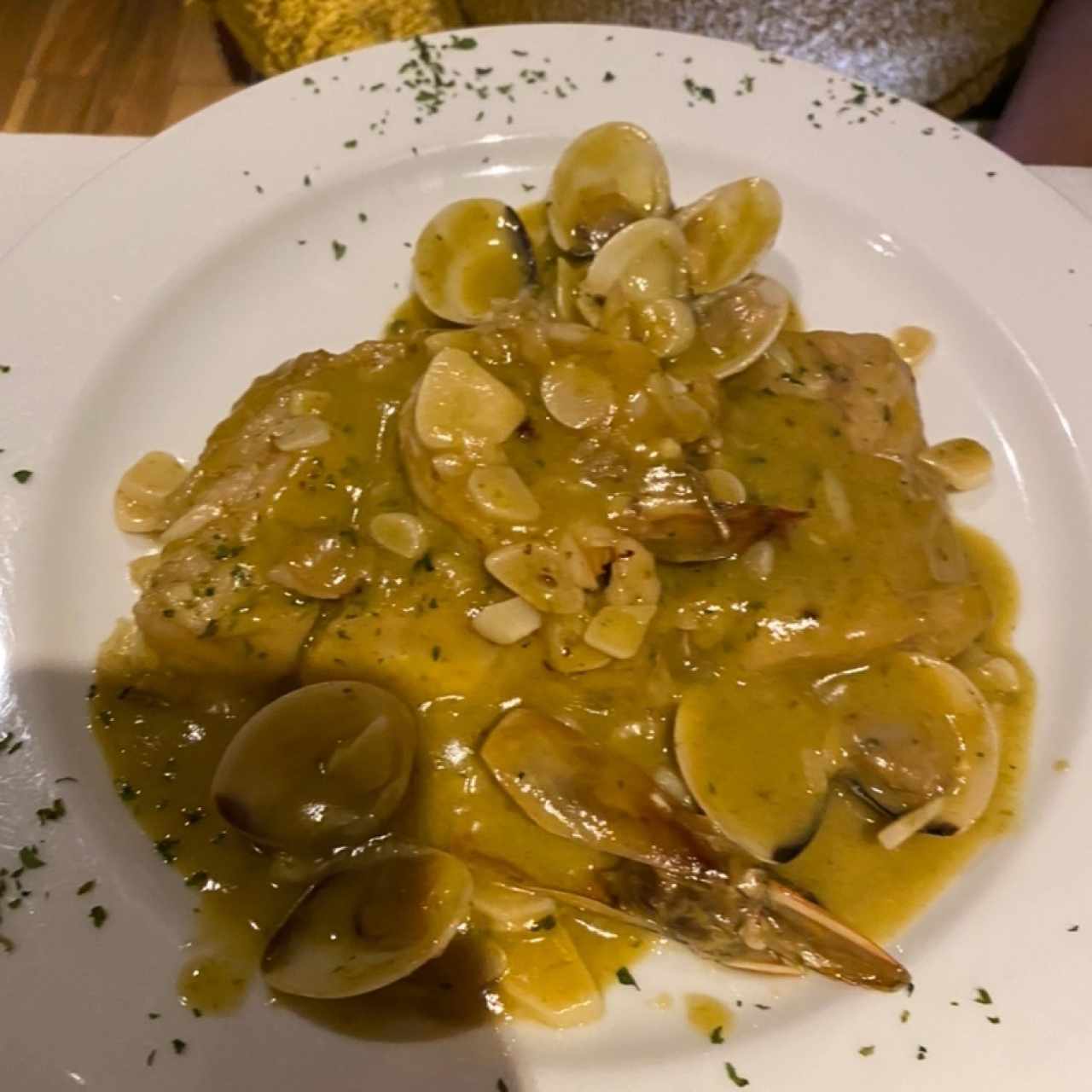 corvina a la vasca