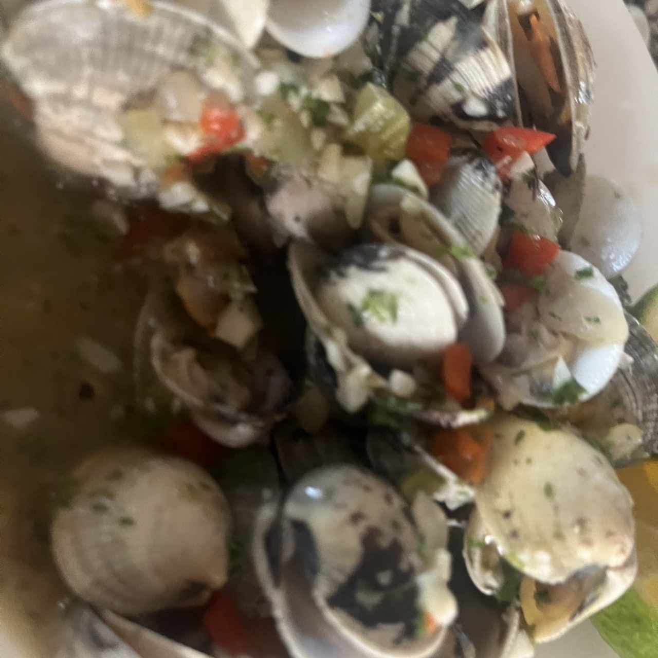Aperitivos - Almejas al ajillo