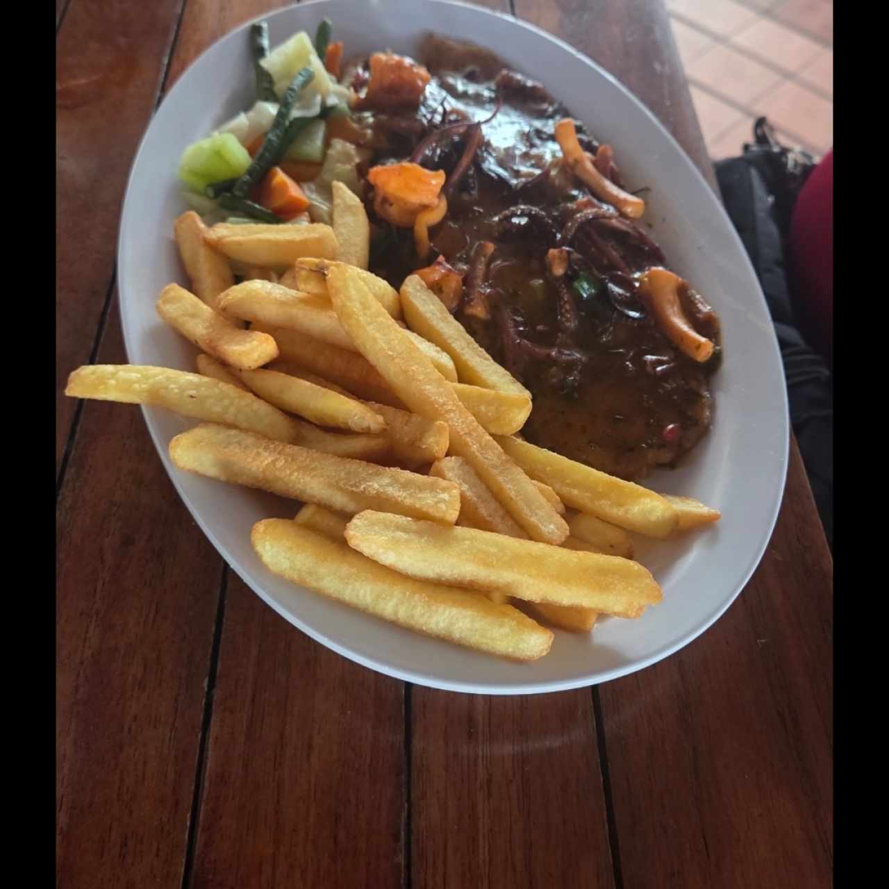 filete pescado con papas 